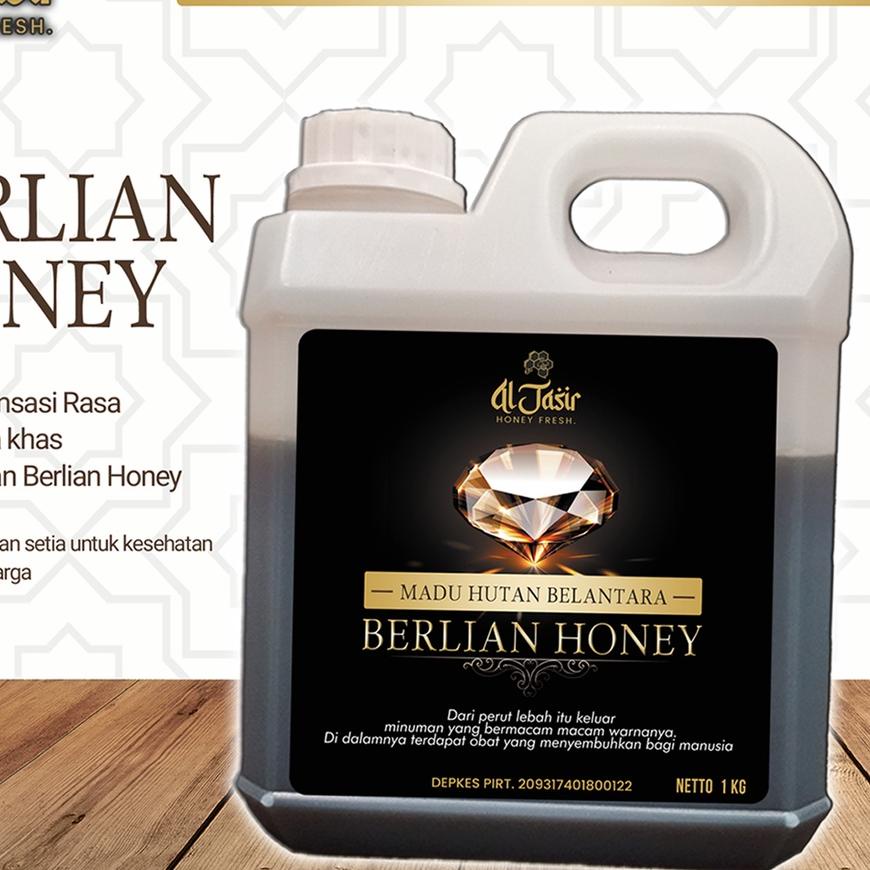 

12.12 STOK READY Madu Asli Murni 1Kg (Manis) Berlian Honey !!!