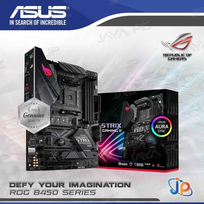 Motherboard Asus Rog Strix B450-F Gaming Ii (Am4, Amd, B450, Usb3.2)
