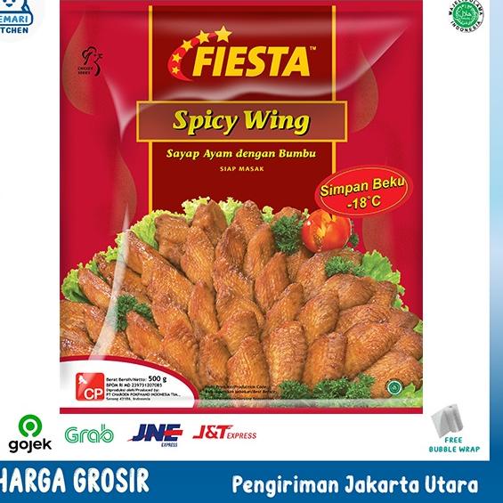 

12.12 Product HOT FIESTA SPICY WING 500 GRAM !!!