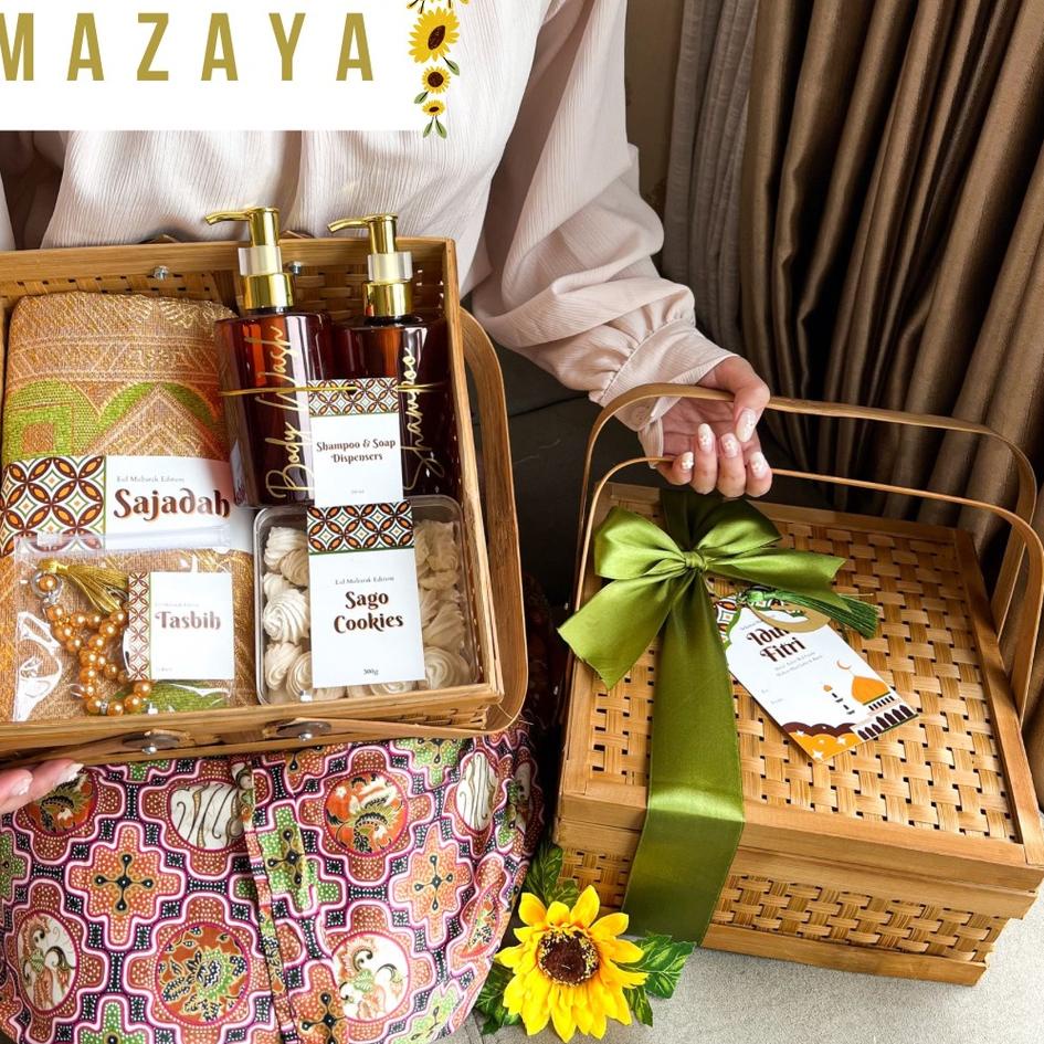 

✨STAR✨ [ MAZAYA ] HAMPERS LEBARAN EID MUBARAK RAMADAN GIFT BOX IDUL FITRI HADIAH IDUL FITRI MENUNAIKAN IBADAH PUASA KADO ALAT SHOLAT PAKET LENGKAP MURAH SOUVENIR IDUL FITRI PERLENGKAPAN SHOLAT KADO IDUL ADHA KADO SHOLAT gas !!