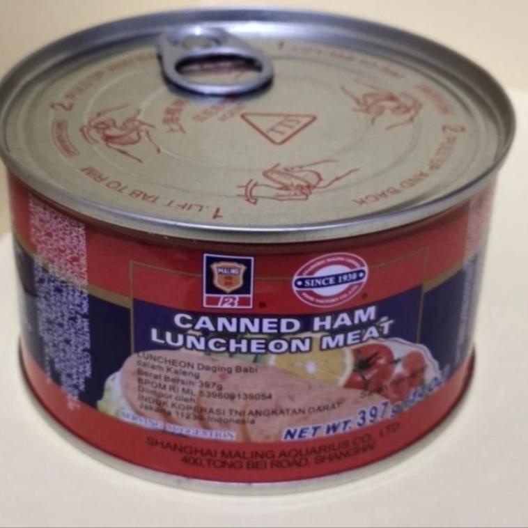 

Terlaris Today Maling TTS HAM Premium 397gr // Luncheon meat buruan