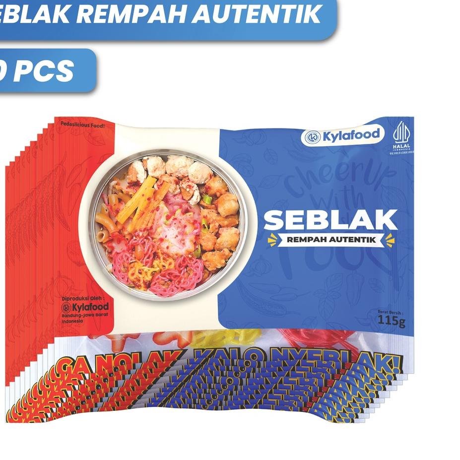 

Terlaris Kylafood Paket isi 10 Seblak Rempah Autentik buruan