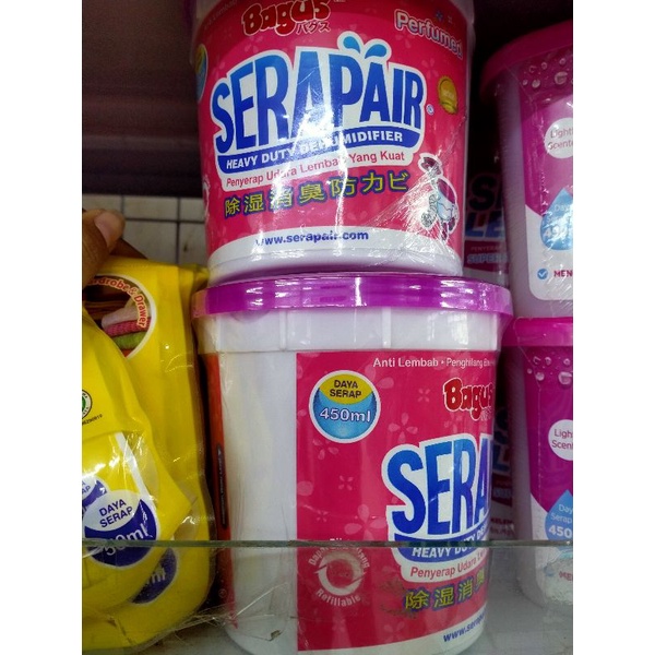 BAGUS SERAP AIR 250GR SAYA SERAP AIR 450ML