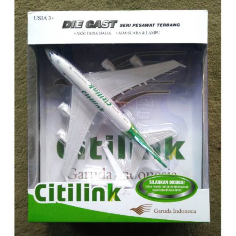 MINIATUR PESAWAT TERBANG CITILINK , EMIRATES , CHINA AIRLINES , CATHAY PACIFIC , SINGAPORE AIRLINES THAI,