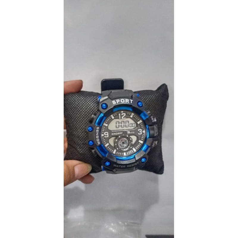 JAM TANGAN PRIA DIGITAL SPORT KINGWAY WATERPROOF