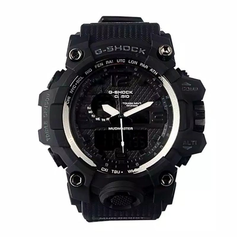 termurah,jam tangan pria gishock GWG1000 Analog Digital Sporty Doubletime Water Resis
