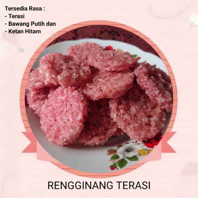 

Rengginang terasi 500gram 30pcs