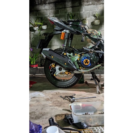 Paket double shock + cakram belakang beat