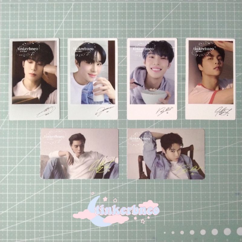 NATURE REPUBLIC NCT 127 PHOTOCARD OFFICIAL POLAROID | NATREP DENIM | JOHNNY JAEHYUN DOYOUNG JUNGWOO