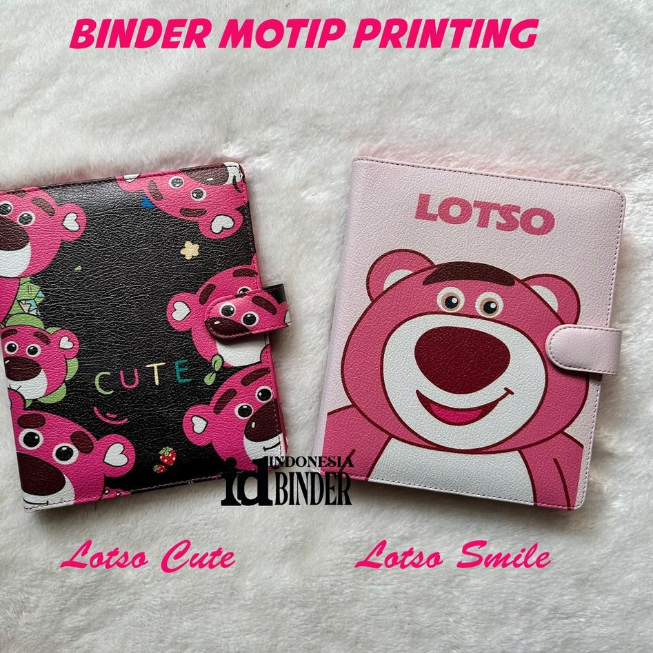 

Potongan Binder Printing Motip LOTSO, Ukuran A5/20 holes & B5/26 holes Diskon Pemesanan