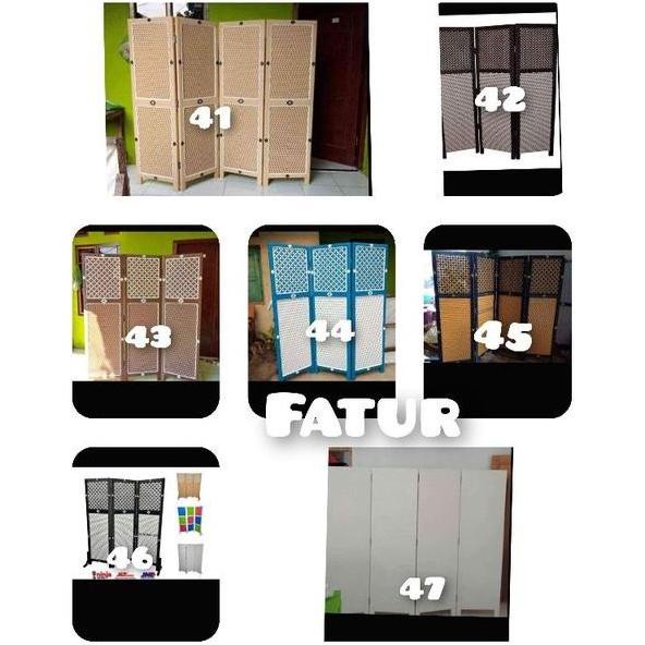 [Free Kaki Penyangga] Sketsel / Partisi Pembatas Ruangan Multifungsi