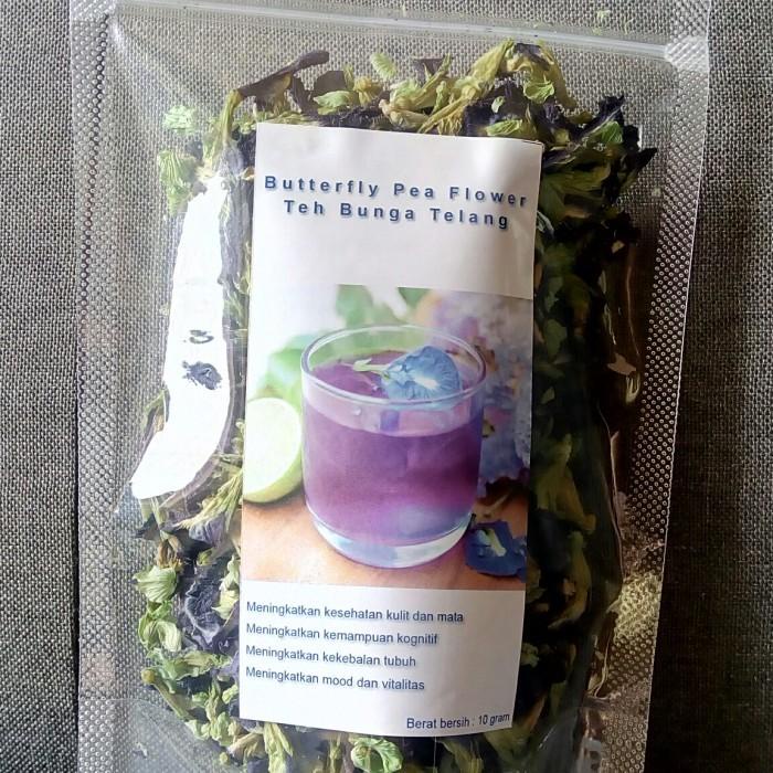 

teh bunga telang organik/Teh bunga telang keeping 25 gr Best Seller
