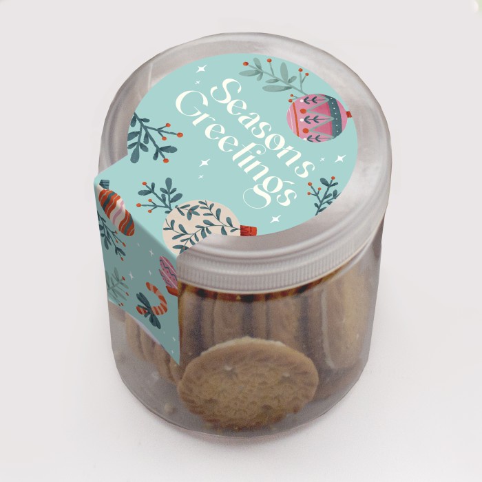 

Capricorn Design Sticker Toples Label Christmas Natal isi 1 - SNT 002