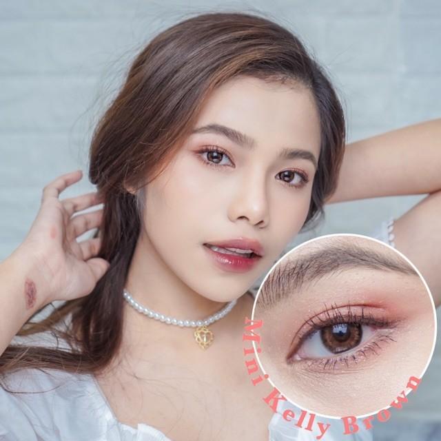 Softlens Misschix Mini Kelly Brown Normal Hingga Minus -5.00