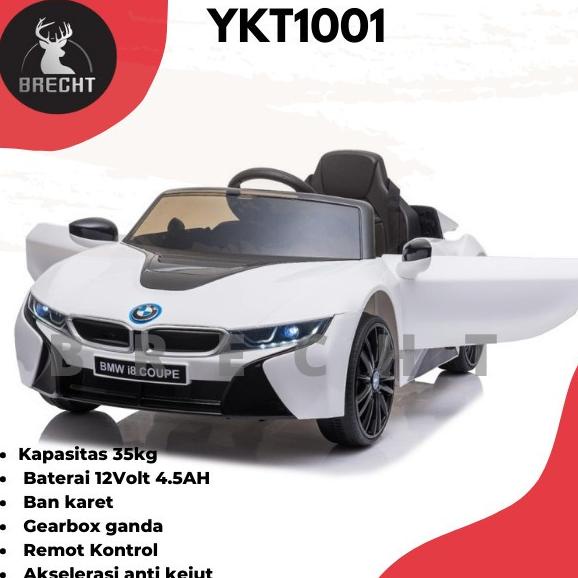 Sale Promo  Mainan Anak Mobil Aki Bmw I8 Yukita 1001 Readyy Baroqahhgalery100