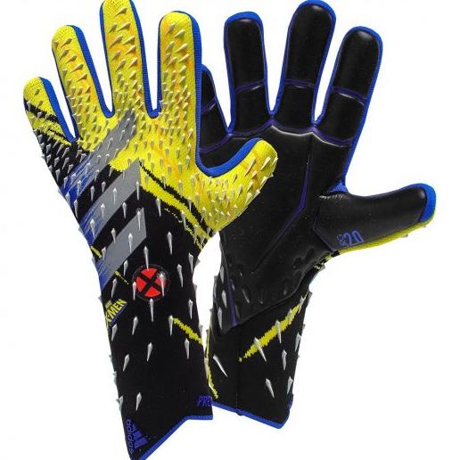 SARUNG TANGAN KIPER ADIDAS PREDATOR PRO X-MEN YELLOW BLACK IMPORT