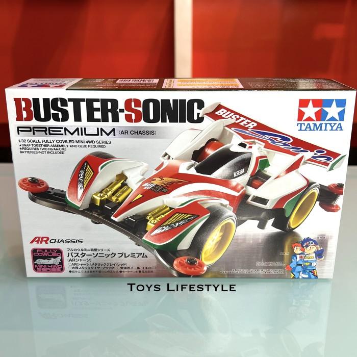 Mainan Rakit Mobil Tamiya Mini 4WD - Buster Sonic (ORIGINAL)