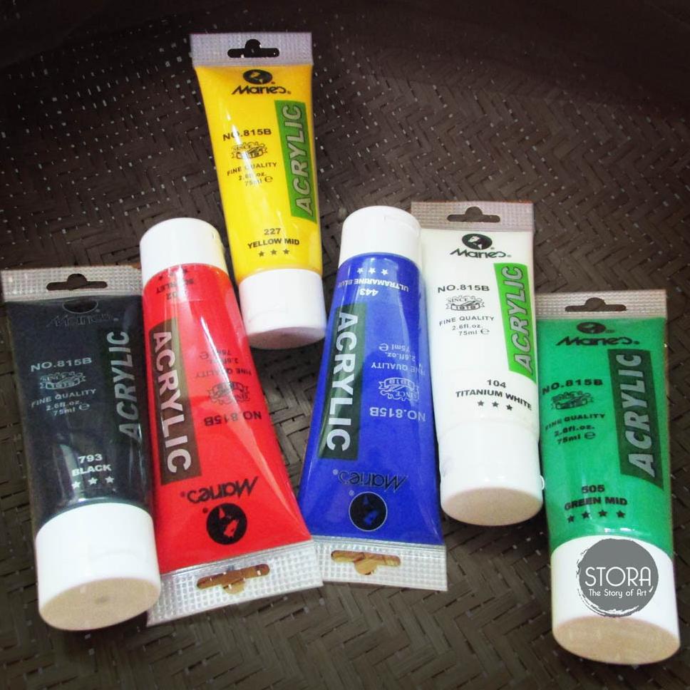

[PROMOSI !!!] Maries Acrylic Paint / Maries Cat Akrilik - 75 ML [KODE 24]