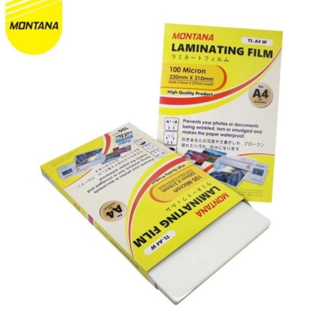 

Plastik Laminating Paper A4 Joyko 100 Micron