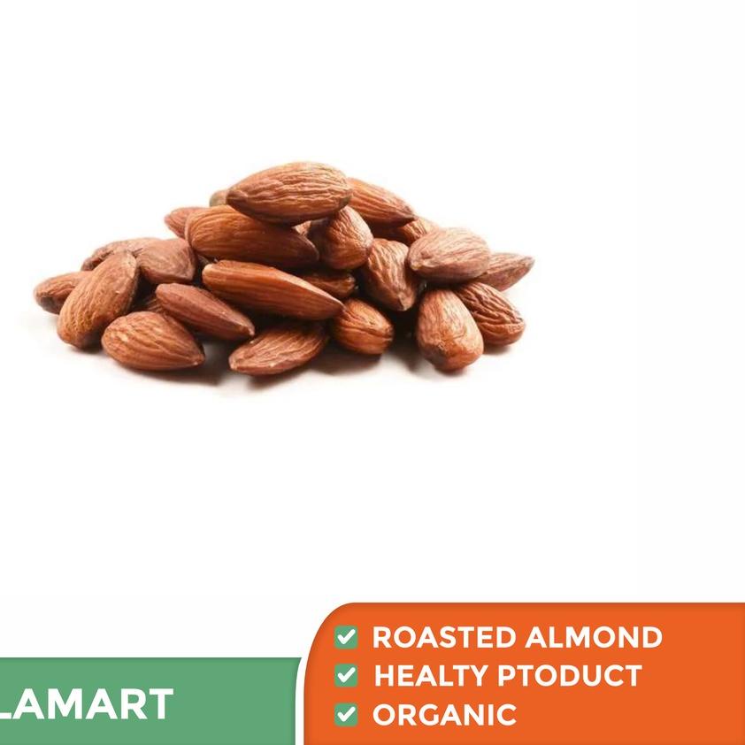 

Terbaru ✅ Kacang Almond Kupas (Roasted) Packing 500gram