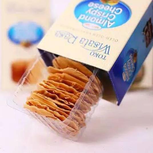 

Promo ✔️⭐ Almond crispy original product wisata rasa free packing dos live