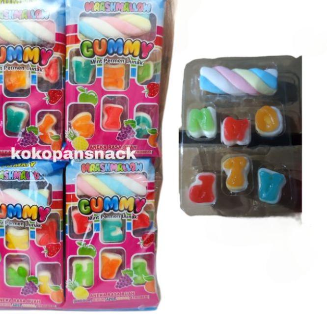

Diskon ⭐✔️ Yummy Gummy Alphabet Pak isi 20