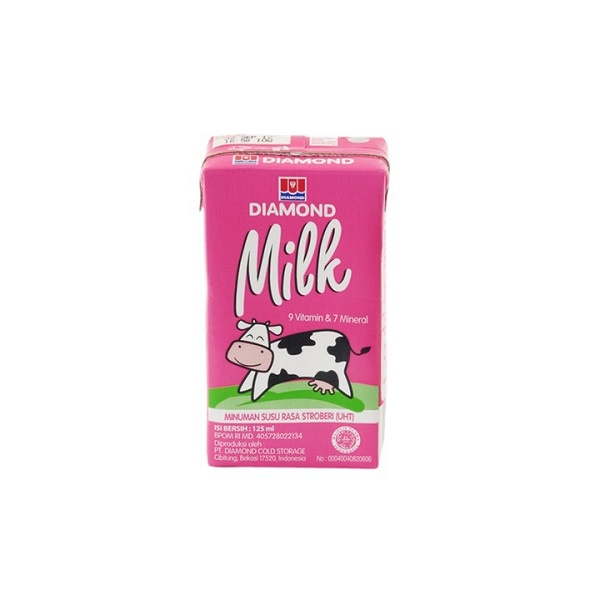 

DIAMOND MILK UHT STRAWBERRY 125 ML - SUSU