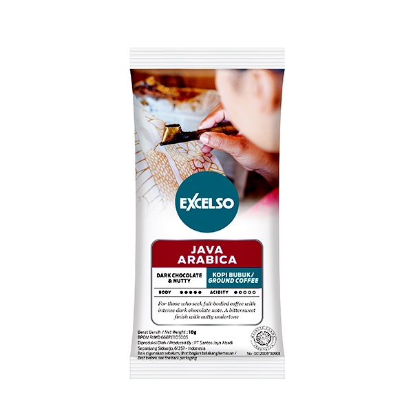 

EXCELSO JAVA ARABICA ISI 10 SACHET X 10 GR - KOPI