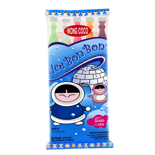 

WONG COCO ICE BONBON ESKIMO 5 PCS X 80 GR