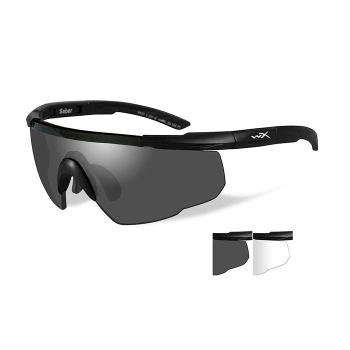 Best Seller Kacamata Safety/Sepeda Wiley X Saber - 2 Lensa