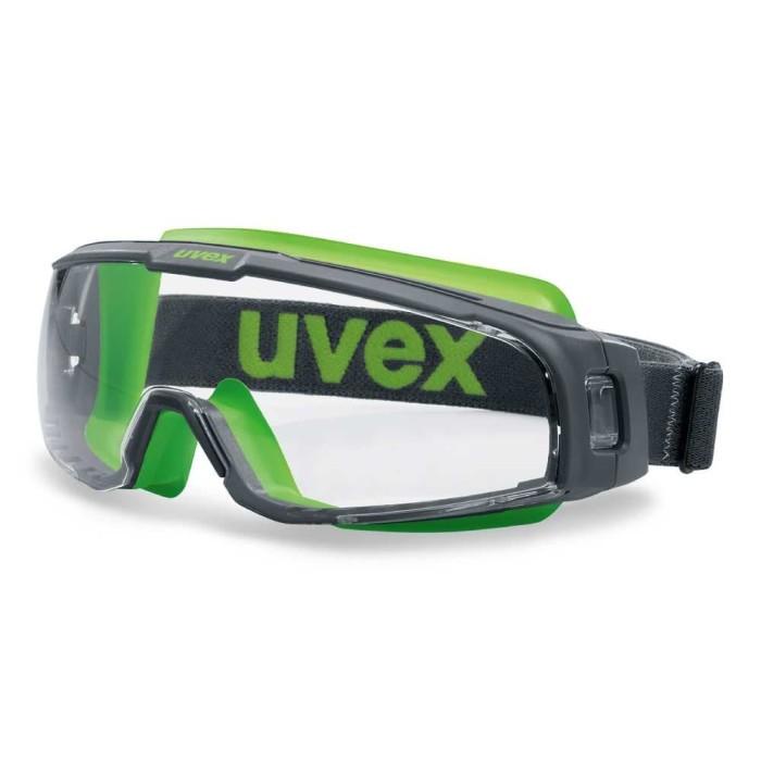 Best Seller Kacamata Uvex U-Sonic Etc Wide-Vision Goggles Lime - 9308545 Google