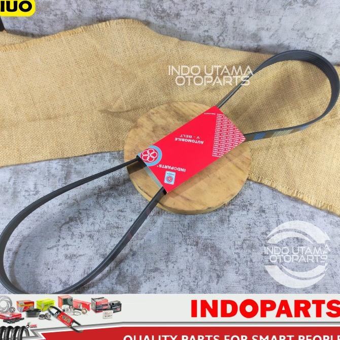 VBelt Fanbelt Mirage 1.2 Vanbelt Alternator AC P/S INDOPARTS 6PK1230 Suku cadang spare part mobil