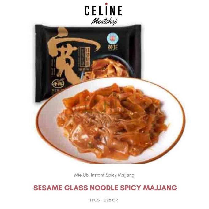 

Mie Ubi Instant Spicy Majjang | Sesame Glass Noodle Spicy Majjang