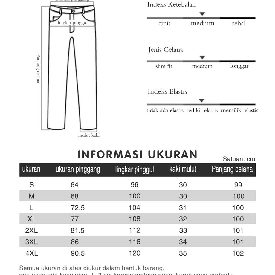 BaruCelana Jeans Pria Celana Slim Fit Pria Fashion Pria Celana Longgar Pria Longgar Pria Lurus Celan