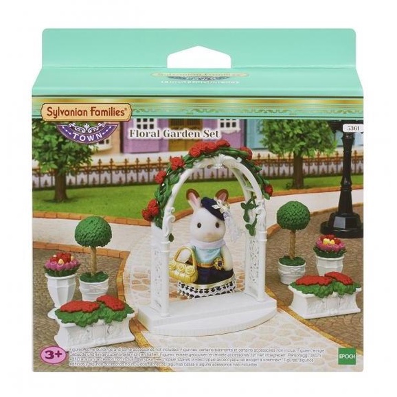 Mainan Koleksi Sylvanian Families Floral Garden Set