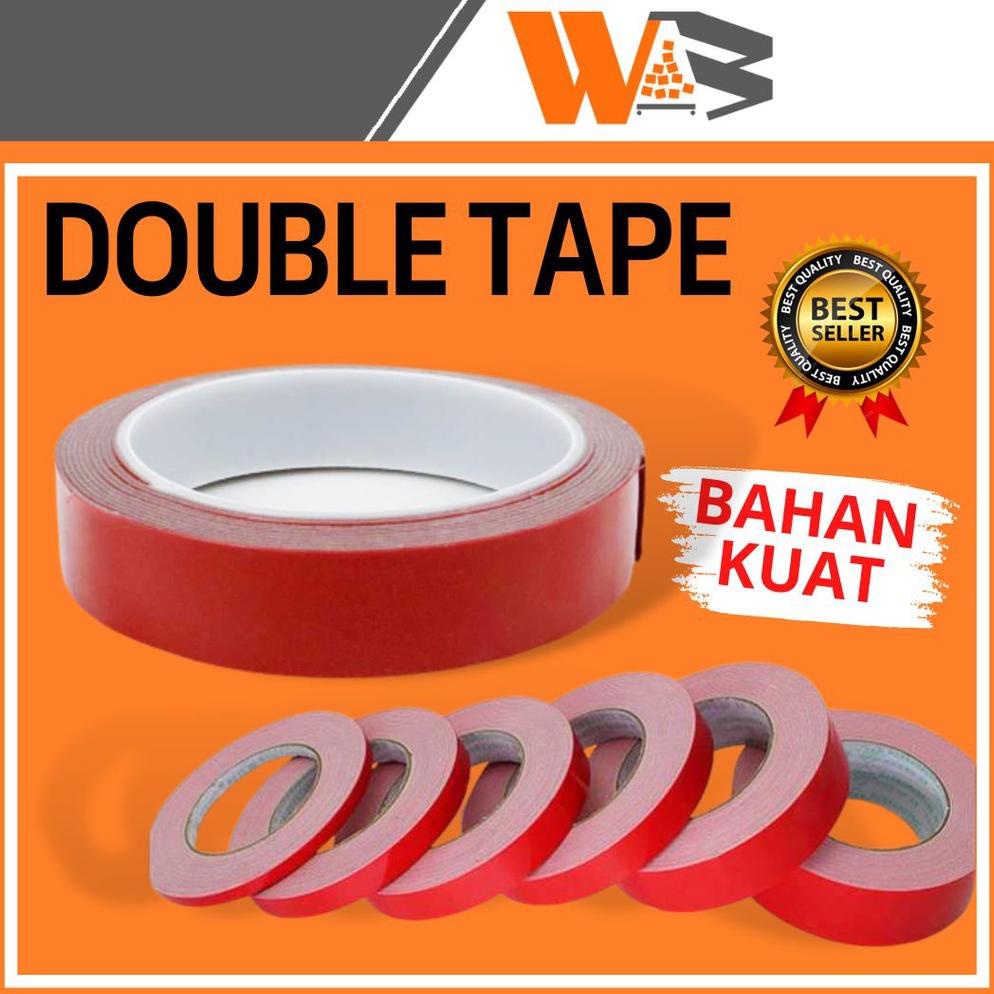 

Double Tape Kuat Untuk Dinding Tembok Serbaguna Double Tip Kuat Selotip Lakban 3M 1PCS C76