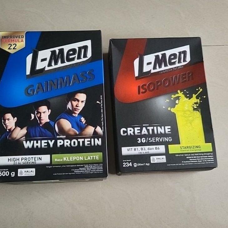 

✨12.12✨ COD L Men Gainmass 500g / Isopower 234g !!