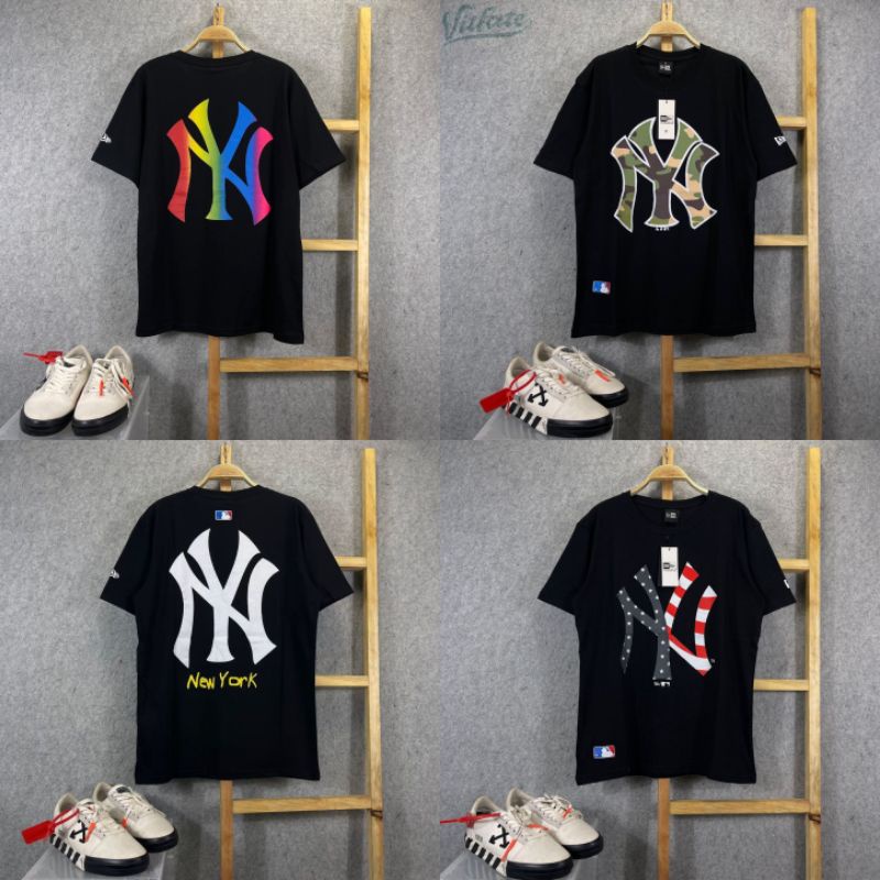 Kaos New York pria | tshirt kaos MLB new era premium | kaos distro pria lengan pendek
