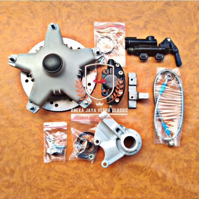 Cakram Vespa Master Bawah Vespa PX,Exclusive,Excel Temaca (Disk Brake)