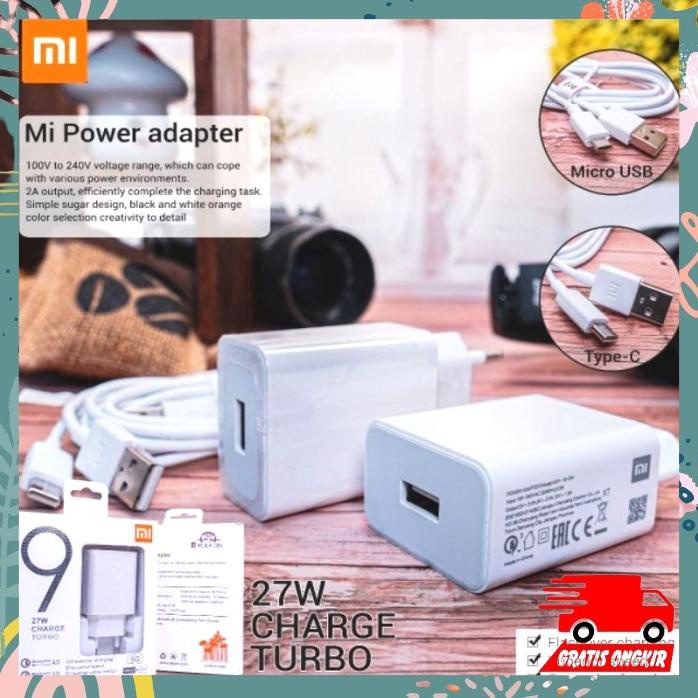 Charger Xiaomi Mi9 27W Original Micro Usb