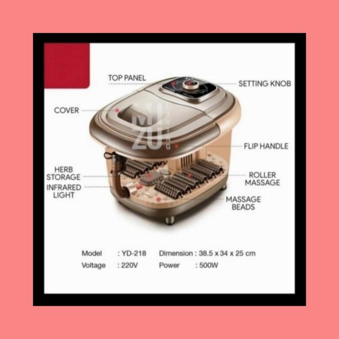 Mesin Rendam Pijat Kaki Foot Spa Massager Infrared Ashi Onsen Spa