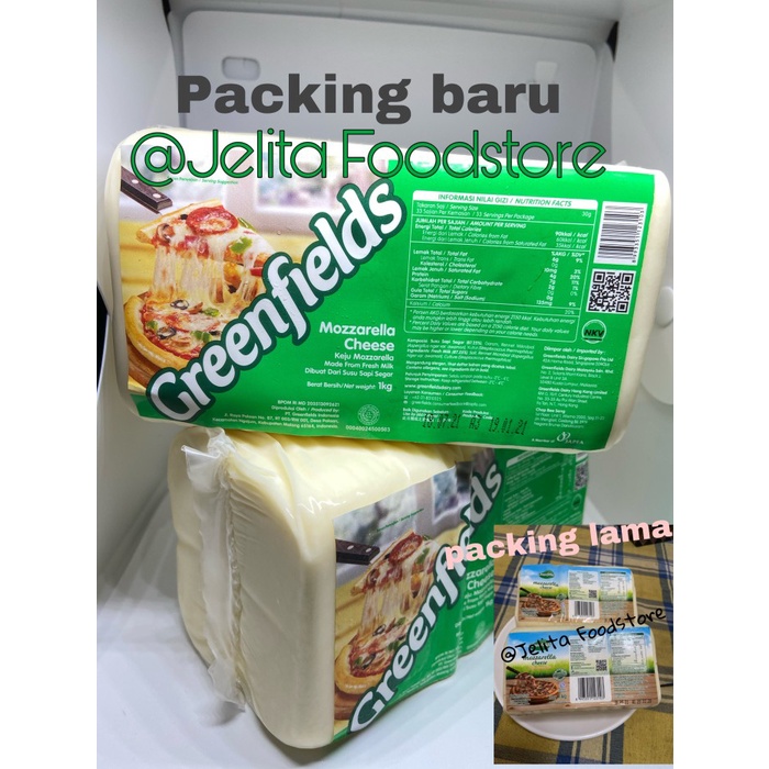 

KEJU Greenfields Mozarella Block Vac 1kg