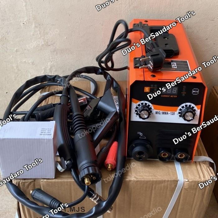 Terlaris Emirates Mesin Las Mig/Mma 120A Tanpa Gas Flux Core Germany Technology