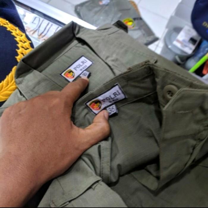 Terlaris Baju Pdl Pol Pp Hijau Brimob Kualitas Original