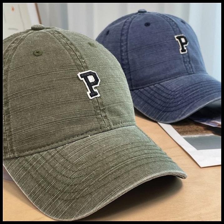 Kkv Ohgo Topi Baseball Topi Bisbol Retro Fashion Huruf P
