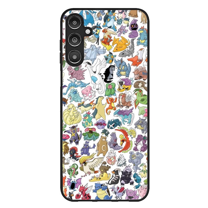 Casing Case Samsung Galaxy A73 A54 A34 A23 A22 A13 A14 5G Pokemon S0622