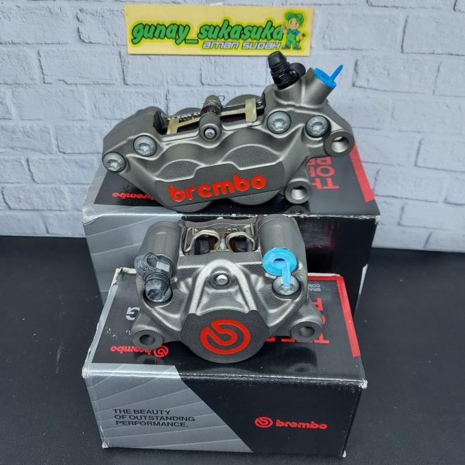 Kaliper Brembo 4 Piston 1 Pin & Kaliper Brembo 2 Piston 1 Pin Set Ori