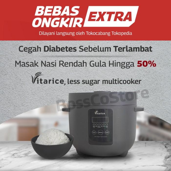 Terlaris Vitarice Low Carbo Rice Cooker T6/ Penanak Nasi Rendah Gula Karbo