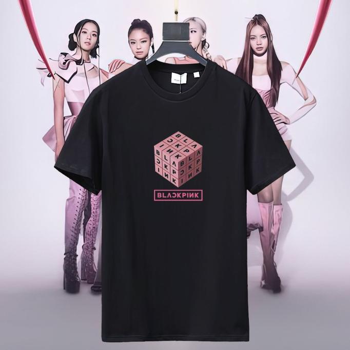 Tshirt Blackpink Kaos Born Pink World Tour bahan Cotton Combed premium