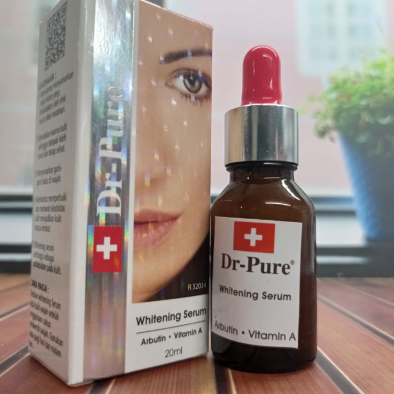 Serum Dr Pure BPOM Arbutin dan Vitamin A